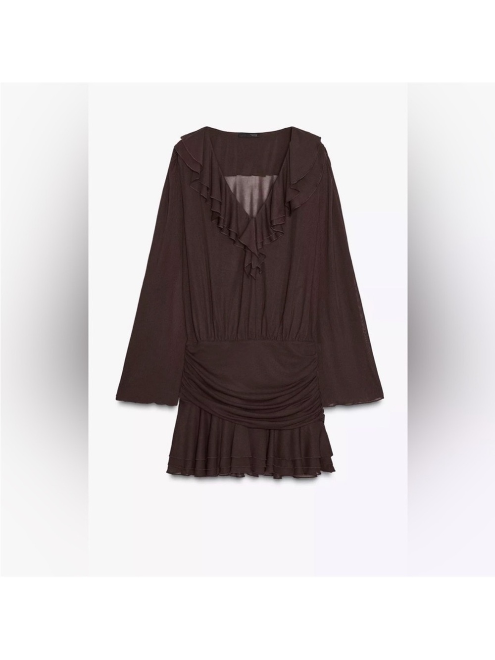 Zara Short Ruffled Dress